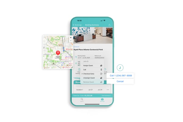 Booking manage_mobile app_2